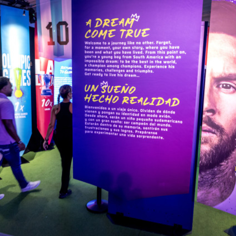 Arranca en Miami 'The Messi Experience' un recorrido por la trayectoria del argentino